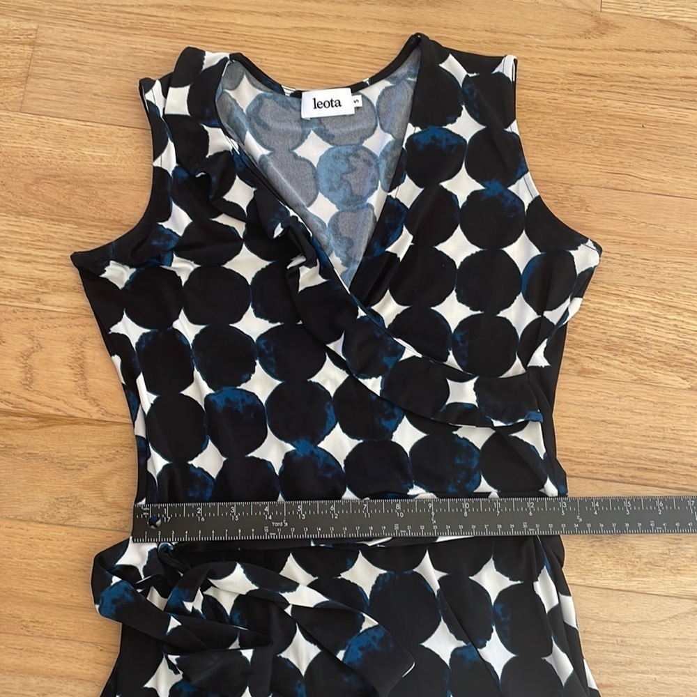 Leota dress Aneeka Knit Faux Wrap - Picture 10 of 12